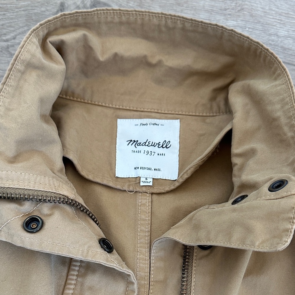 Women’s Tan Madewell Jacket - Picture 2 of 5